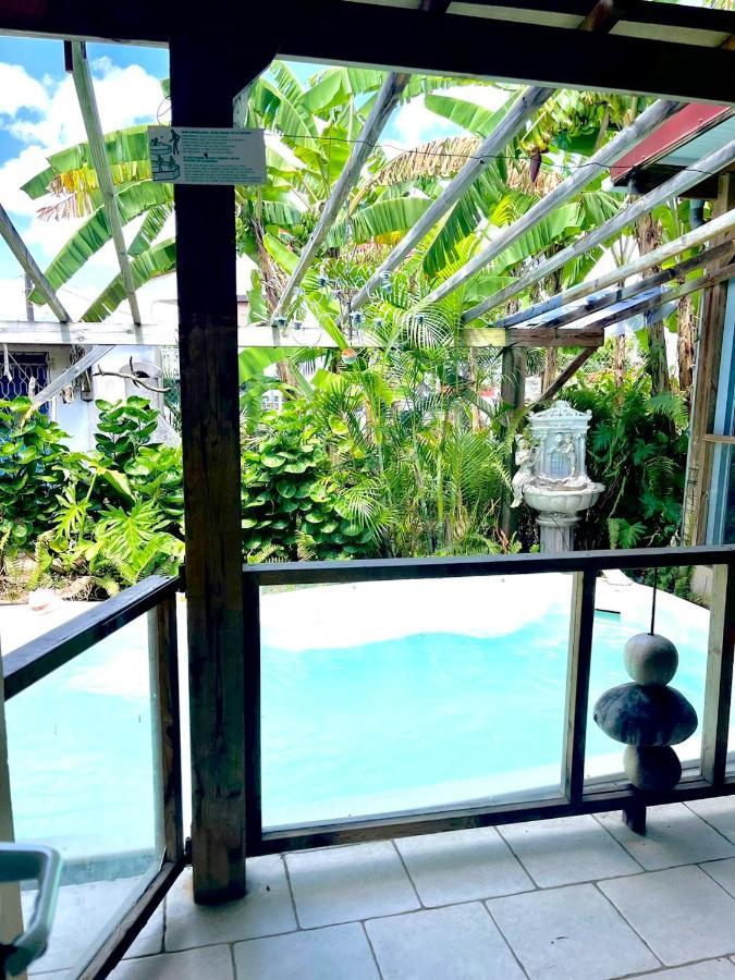 Appartement d'une chambre avec piscine partagee jardin clos et wifi a Le lamentin a 9 km de la plage Extérieur photo